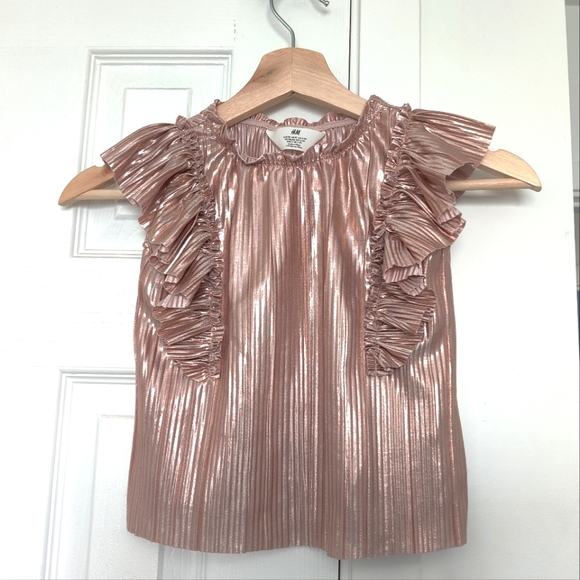 H&M 2-piece Shimmery Set Top and bottom Size 3T Toddler - Picture 4 of 11